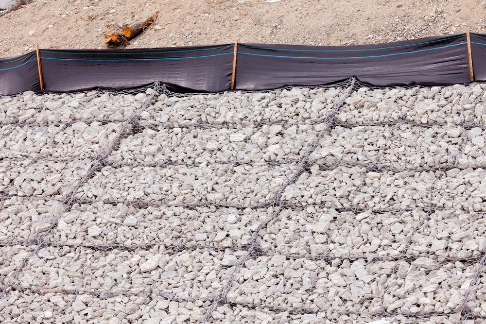 Erosion and sediment control installation